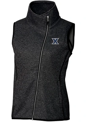 Cutter and Buck Xavier Musketeers Womens Charcoal Mainsail Vest