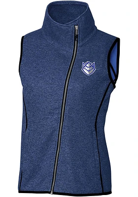 Cutter and Buck Saint Louis Billikens Womens Blue Mainsail Vest