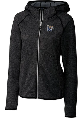 Cutter and Buck Memphis Tigers Womens Charcoal Mainsail Medium Weight Jacket