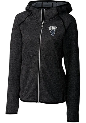 Cutter and Buck Howard Bison Womens Charcoal Mainsail Medium Weight Jacket