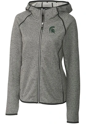 Cutter and Buck Michigan State Spartans Womens Mainsail Medium Weight Jacket