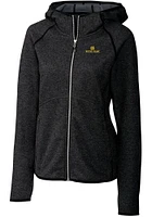 Cutter and Buck Notre Dame Fighting Irish Womens Charcoal Mainsail Medium Weight Jacket