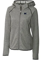 Cutter and Buck Michigan Wolverines Womens Mainsail Medium Weight Jacket