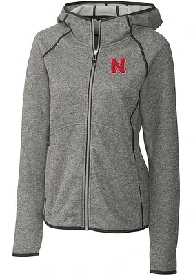 Cutter and Buck Nebraska Cornhuskers Womens Mainsail Medium Weight Jacket