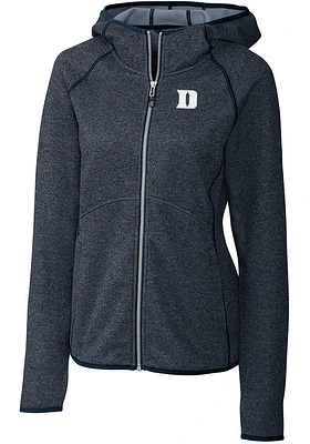 Cutter and Buck Duke Blue Devils Womens Mainsail Medium Weight Jacket