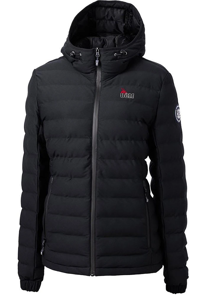 Cutter and Buck Central Missouri Mules Womens Black Mission Ridge Repreve Filled Jacket