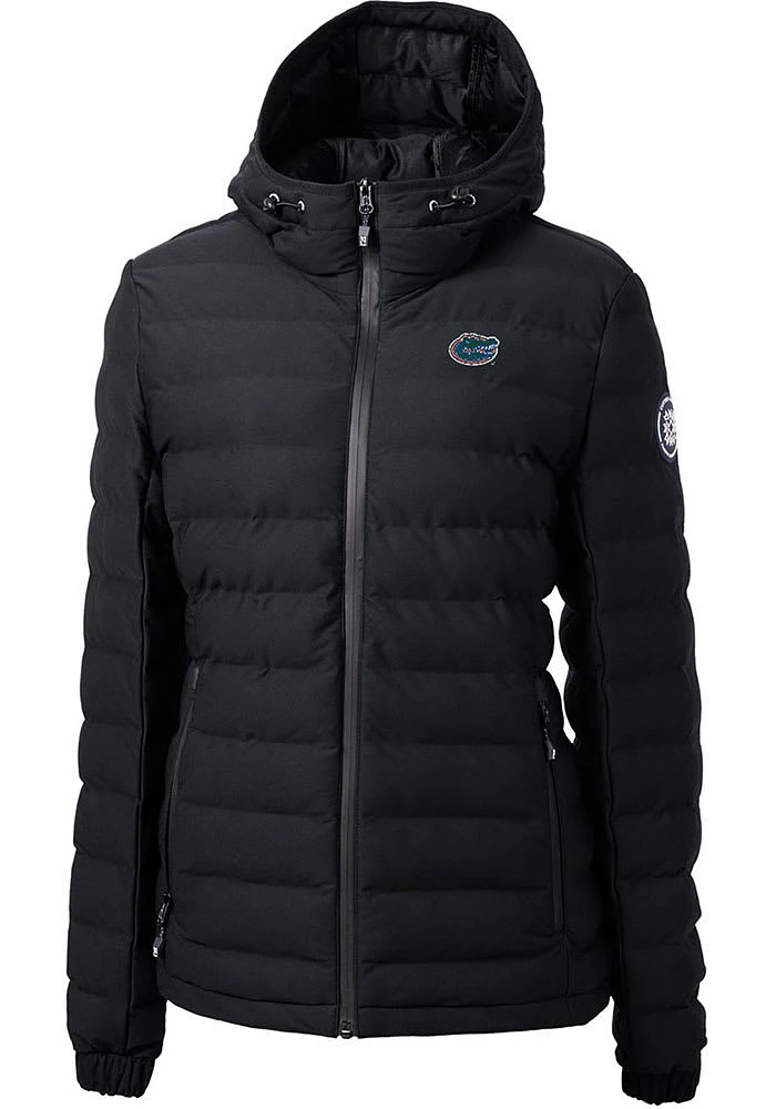 Cutter and Buck Florida Gators Womens Black Mission Ridge Repreve Filled Jacket