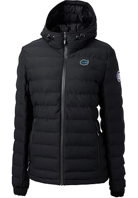Cutter and Buck Florida Gators Womens Black Mission Ridge Repreve Filled Jacket