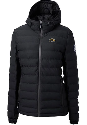 Cutter and Buck Southern Mississippi Golden Eagles Womens Black Mission Ridge Repreve Filled Jac..