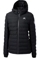 Cutter and Buck Minnesota Golden Gophers Womens Black Mission Ridge Repreve Filled Jacket