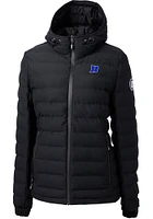 Cutter and Buck Duke Blue Devils Womens Black Mission Ridge Repreve Filled Jacket