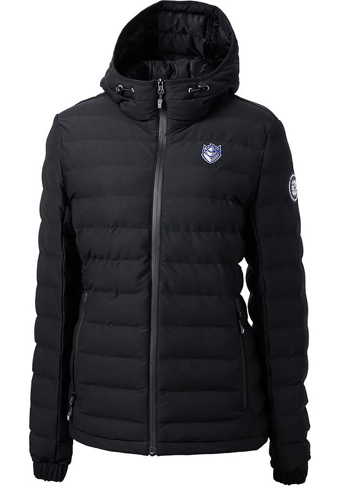 Cutter and Buck Saint Louis Billikens Womens Black Mission Ridge Repreve Filled Jacket