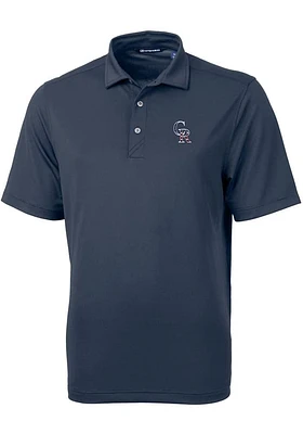 Cutter and Buck Colorado Rockies Navy Blue Virtue Eco Pique Big Tall Polo