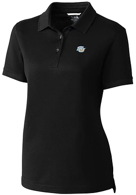 Cutter and Buck Southern University Jaguars Womens Advantage Pique Short Sleeve Polo Shirt
