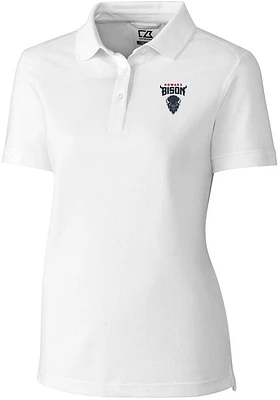 Cutter and Buck Howard Bison Womens Advantage Pique Short Sleeve Polo Shirt