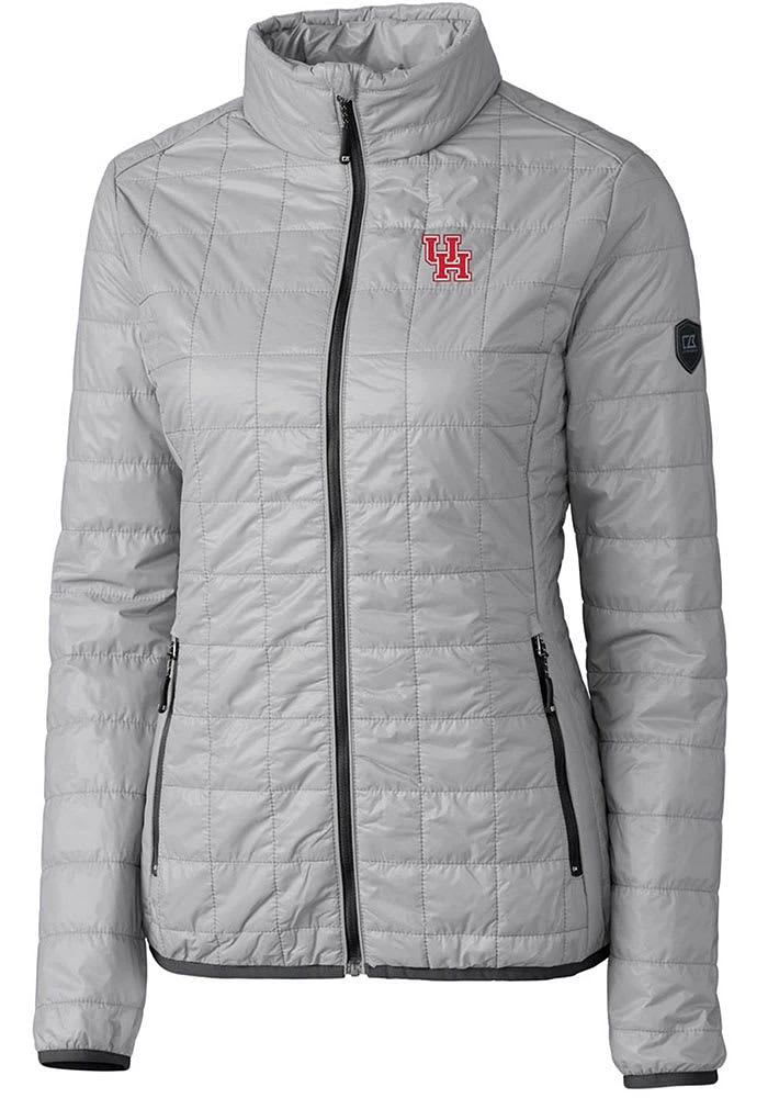 Cutter and Buck Houston Cougars Womens Rainier PrimaLoft Puffer Filled Jacket