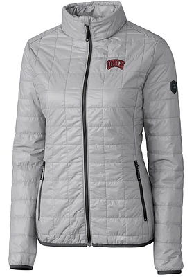 Cutter and Buck UNLV Runnin Rebels Womens Grey Rainier PrimaLoft Puffer Filled Jacket