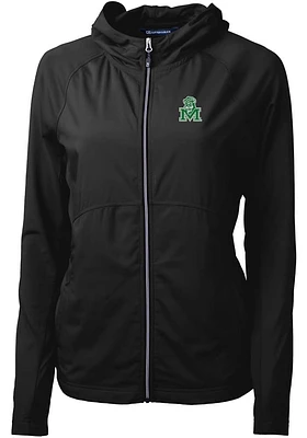 Cutter and Buck Marshall Thundering Herd Womens Vault Adapt Eco Light Weight Jacket