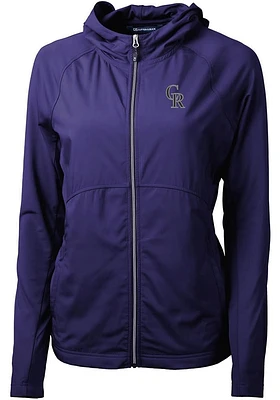 Cutter and Buck Colorado Rockies Womens Adapt Eco Light Weight Jacket
