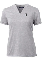 Cutter and Buck Chicago White Sox Womens Forge Blade Short Sleeve T-Shirt