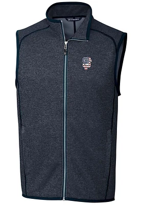 Cutter and Buck San Francisco Giants Mens Navy Blue Americana Mainsail Sleeveless Jacket