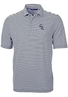Cutter and Buck Colorado Rockies Navy Blue Virtue Eco Pique Stripe Big Tall Polo