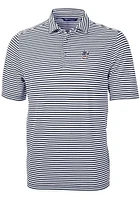 Cutter and Buck Miami Marlins Navy Blue Virtue Eco Pique Stripe Big Tall Polo