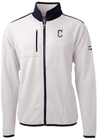 Cutter and Buck Cleveland Guardians Mens Grey Americana Cascade Sherpa Big Tall Light Weight..