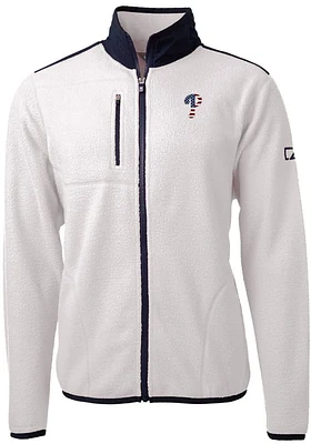 Cutter and Buck Philadelphia Phillies Mens Grey Americana Cascade Sherpa Big Tall Light Weig..