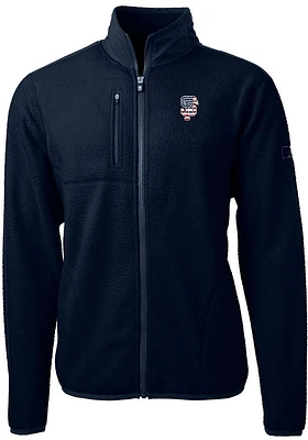 Cutter and Buck San Francisco Giants Mens Navy Blue Americana Cascade Sherpa Big Tall Light ..