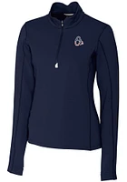 Cutter and Buck Baltimore Orioles Womens Navy Blue Traverse Qtr Zip