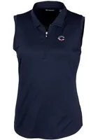 Cutter and Buck Cincinnati Reds Womens Navy Blue Forge Polo Shirt