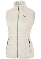 Cutter and Buck Cincinnati Reds Womens Americana Rainier PrimaLoft Vest