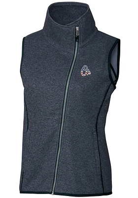 Cutter and Buck Baltimore Orioles Womens Navy Blue Americana Mainsail Asymmetrical Vest