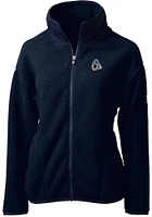 Cutter and Buck Baltimore Orioles Womens Navy Blue Americana Cascade Sherpa Long Sleeve Full Zip..