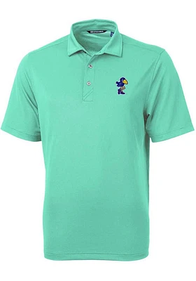 Cutter and Buck Kansas Jayhawks Mens Virtue Short Sleeve Polo