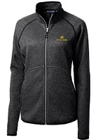 Cutter and Buck Notre Dame Fighting Irish Womens Charcoal Mainsail Design Medium Weight Jacket