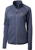 Cutter and Buck Notre Dame Fighting Irish Womens Navy Blue Mainsail Medium Weight Jacket