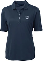 Cutter and Buck Michigan Wolverines Womens Virtue Short Sleeve Polo Shirt