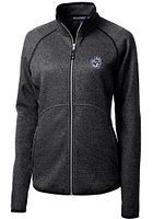Cutter and Buck Michigan Wolverines Womens Charcoal Mainsail Medium Weight Jacket