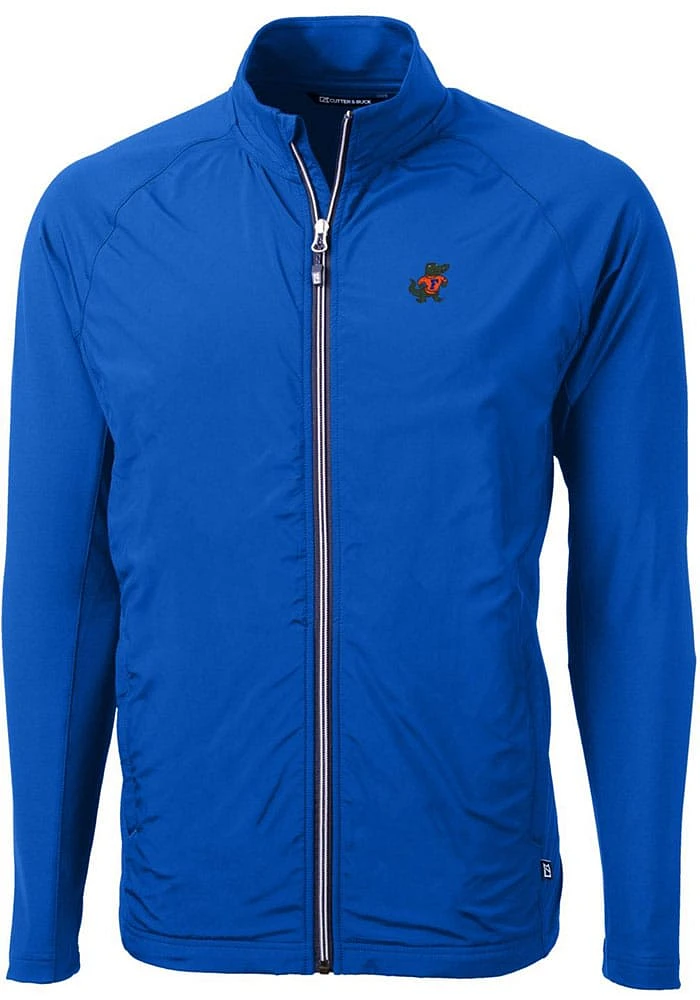 Cutter and Buck Florida Gators Mens Blue Adapt Eco Knit Big Tall Light Weight Jacket