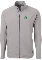 Cutter and Buck Marshall Thundering Herd Mens Grey Adapt Eco Knit Big Tall Light Weight Jack..