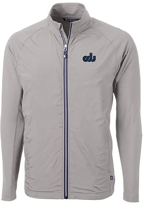 Cutter and Buck Old Dominion Monarchs Mens Grey Adapt Eco Knit Big Tall Light Weight Jacket