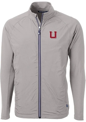 Cutter and Buck Utah Utes Mens Adapt Eco Knit Big Tall Light Weight Jacket