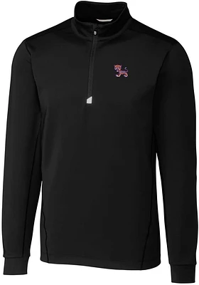 Cutter and Buck Clemson Tigers Mens Vault Traverse Big Tall Qtr Zip