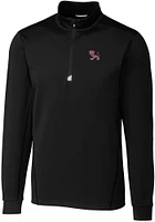 Cutter and Buck Clemson Tigers Mens Vault Traverse Big Tall Qtr Zip