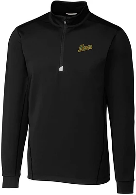 Cutter and Buck George Mason University Mens Vault Traverse Big Tall Qtr Zip