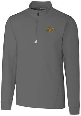 Cutter and Buck George Mason University Mens Vault Traverse Big Tall Qtr Zip