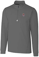 Cutter and Buck LSU Tigers Mens Vault Traverse Big Tall Qtr Zip