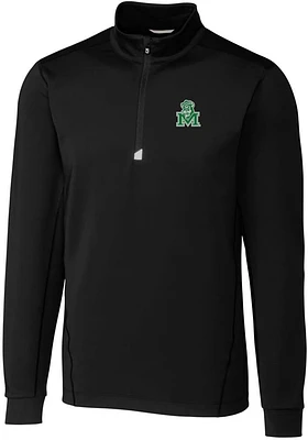 Cutter and Buck Marshall Thundering Herd Mens Traverse Stretch Big Tall Qtr Zip